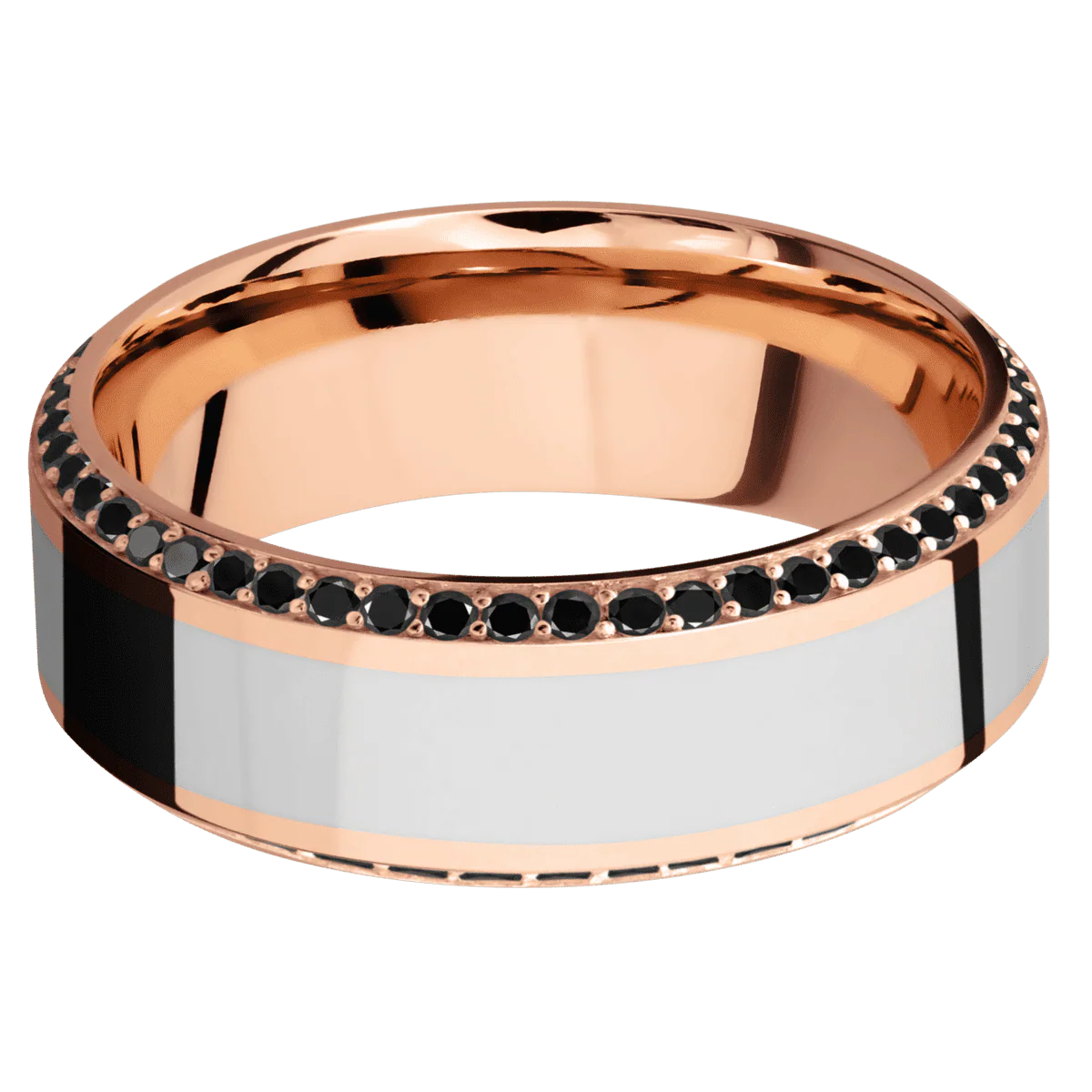 14K Rose Gold + Polish , Polish Finish - Image 3