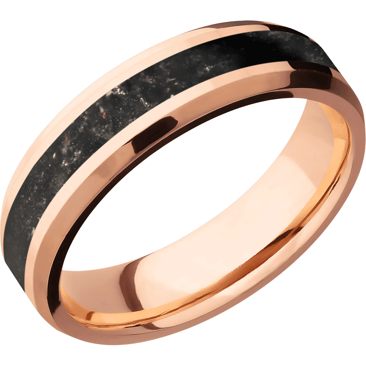 14K Rose Gold + Polish , Polish Finish - Image 2