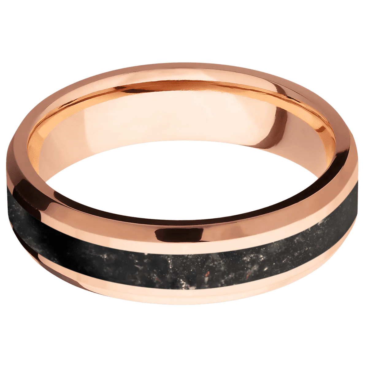 14K Rose Gold + Polish , Polish Finish - Image 3