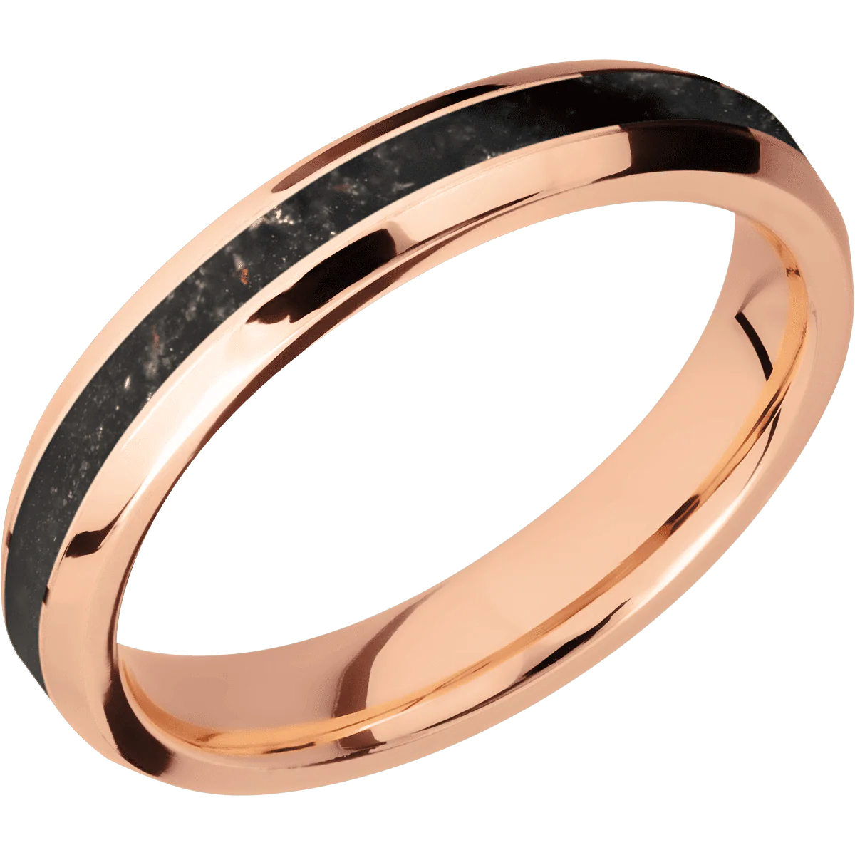 14K Rose Gold + Polish , Polish Finish - Image 2