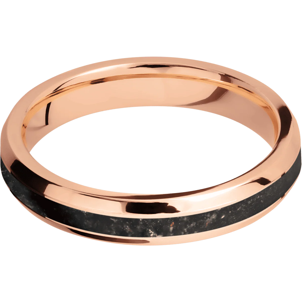 14K Rose Gold + Polish , Polish Finish - Image 3