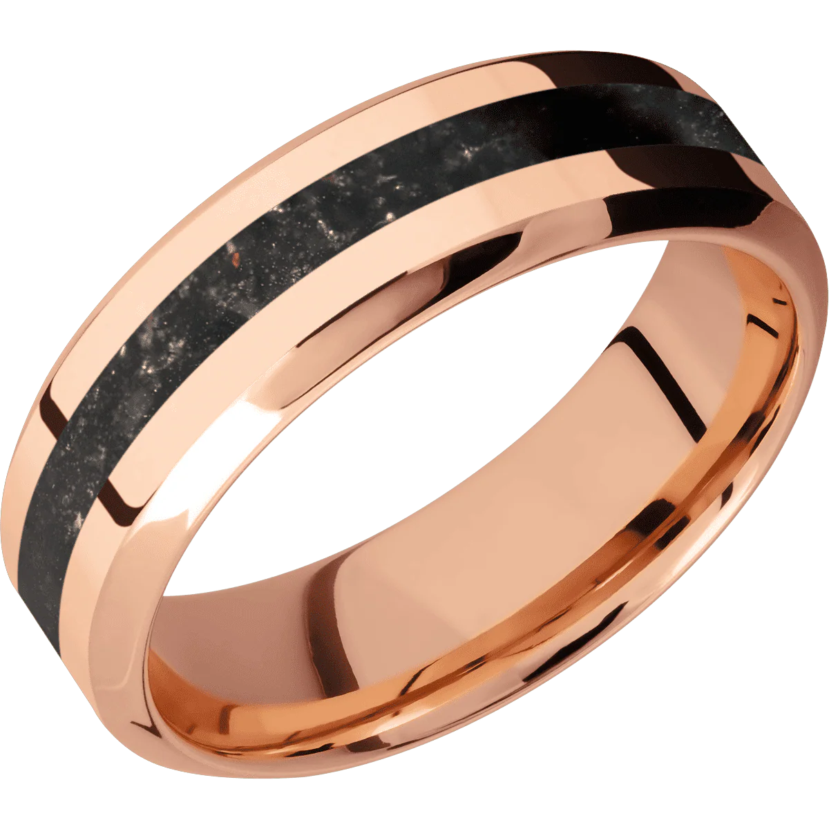 14K Rose Gold + Polish , Polish Finish - Image 2