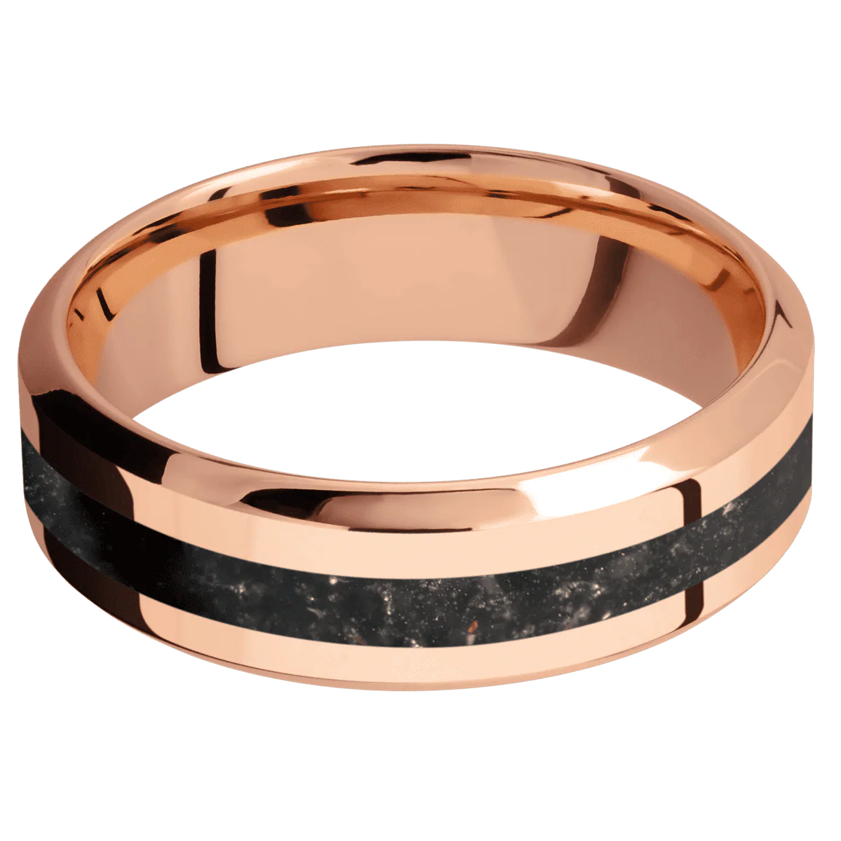 14K Rose Gold + Polish , Polish Finish - Image 3