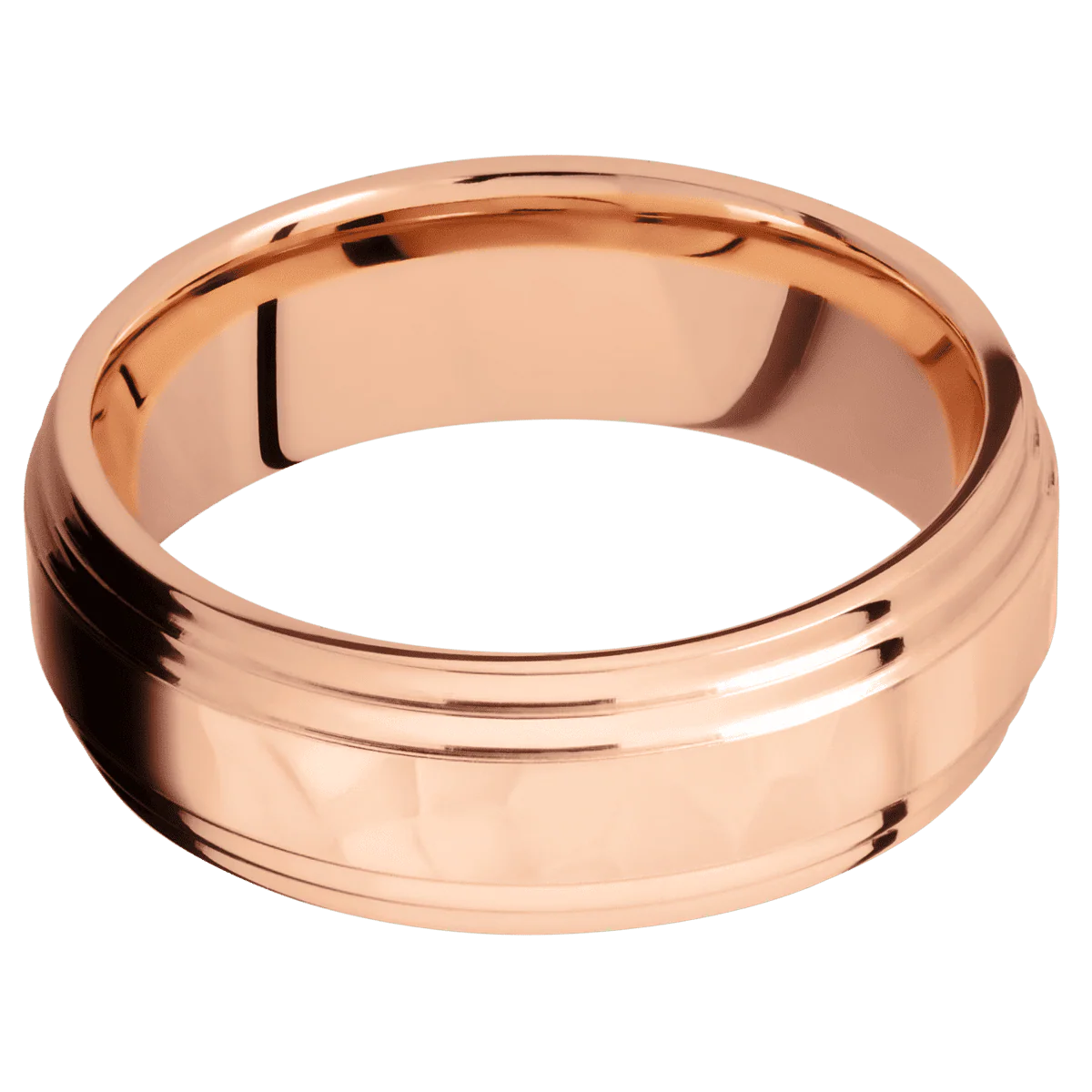 14K Rose Gold + Rockpolish , Polish Finish - Image 3