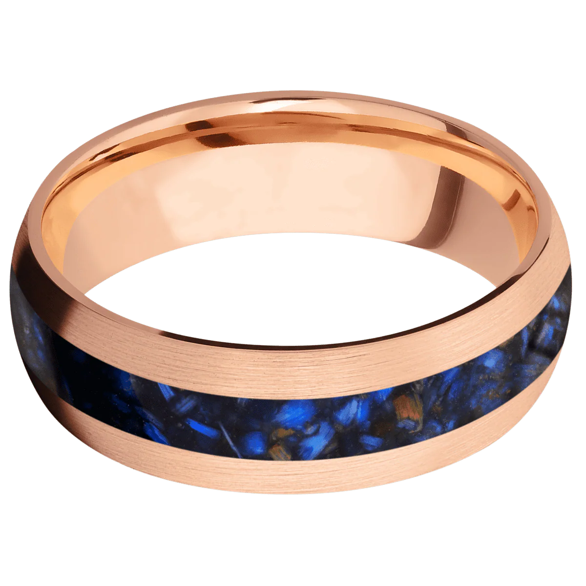 14K Rose Gold + Satin Finish - Image 3
