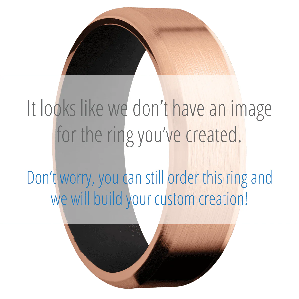 14K Rose Gold + Satin , Satin Finish + Black