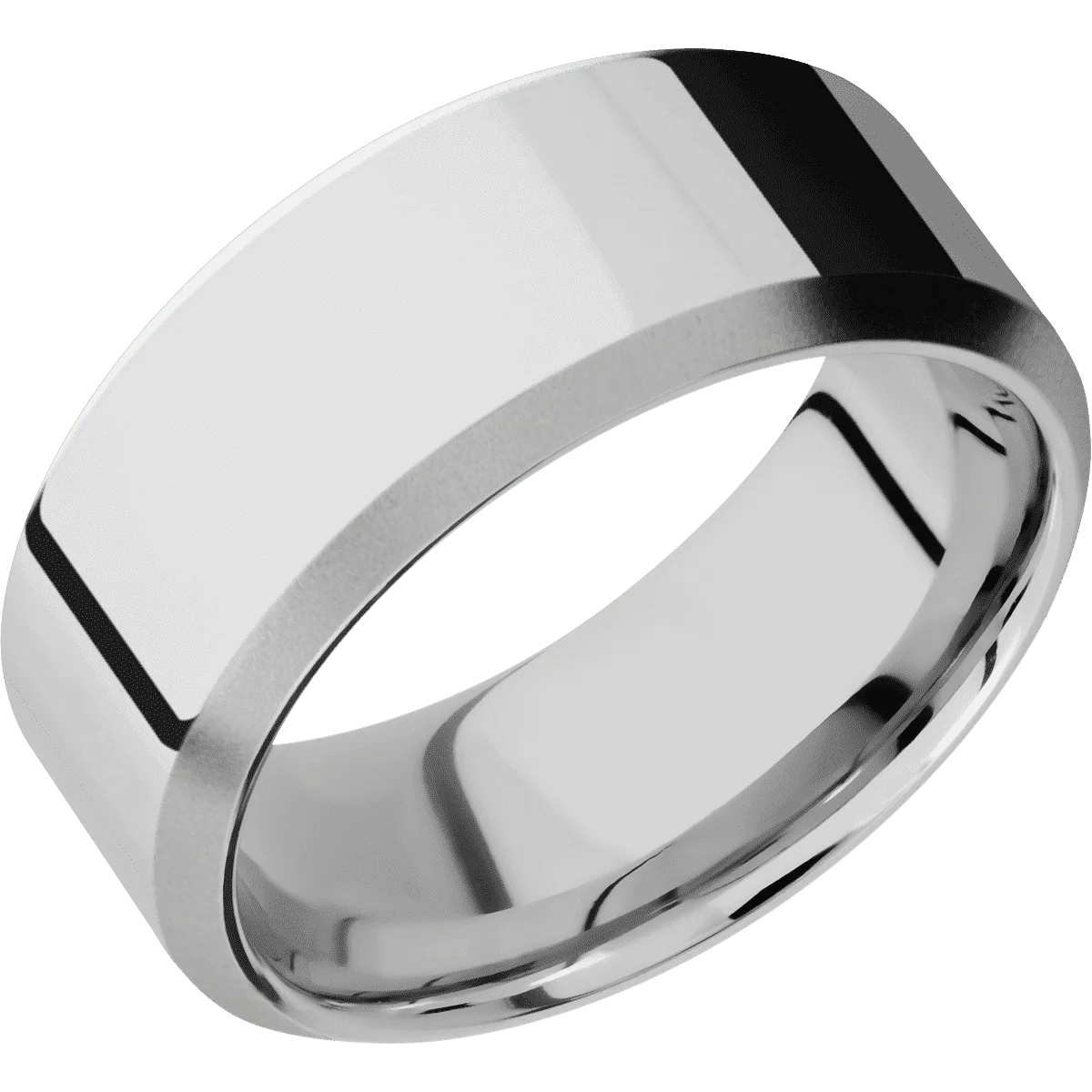 14K White Gold + Polish , Bead Finish - Image 2