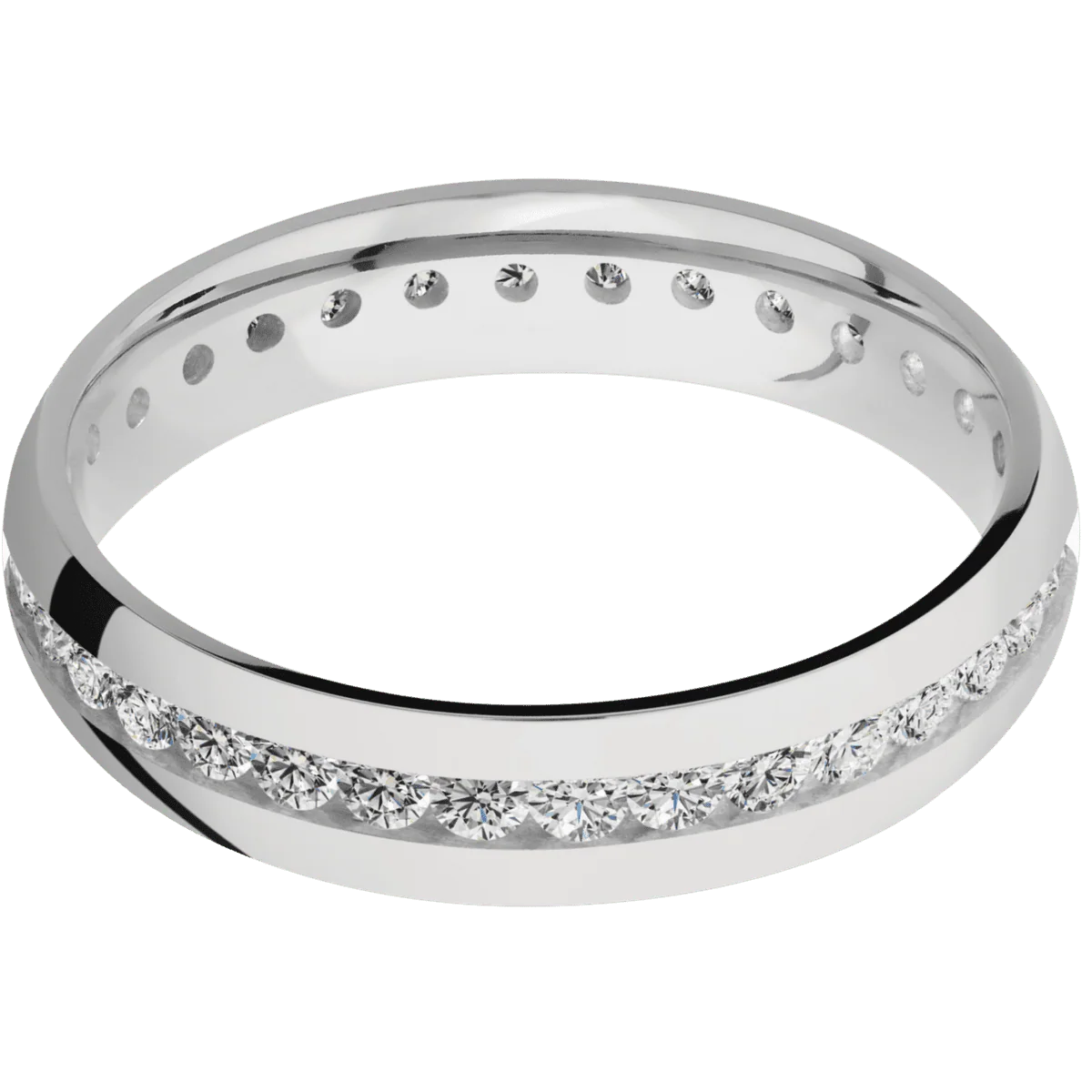 14K White Gold + Polish Finish - Image 3