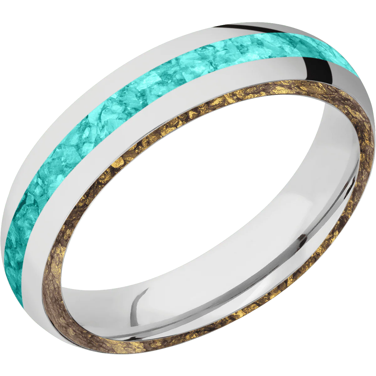 14K White Gold + Polish Finish - Image 2