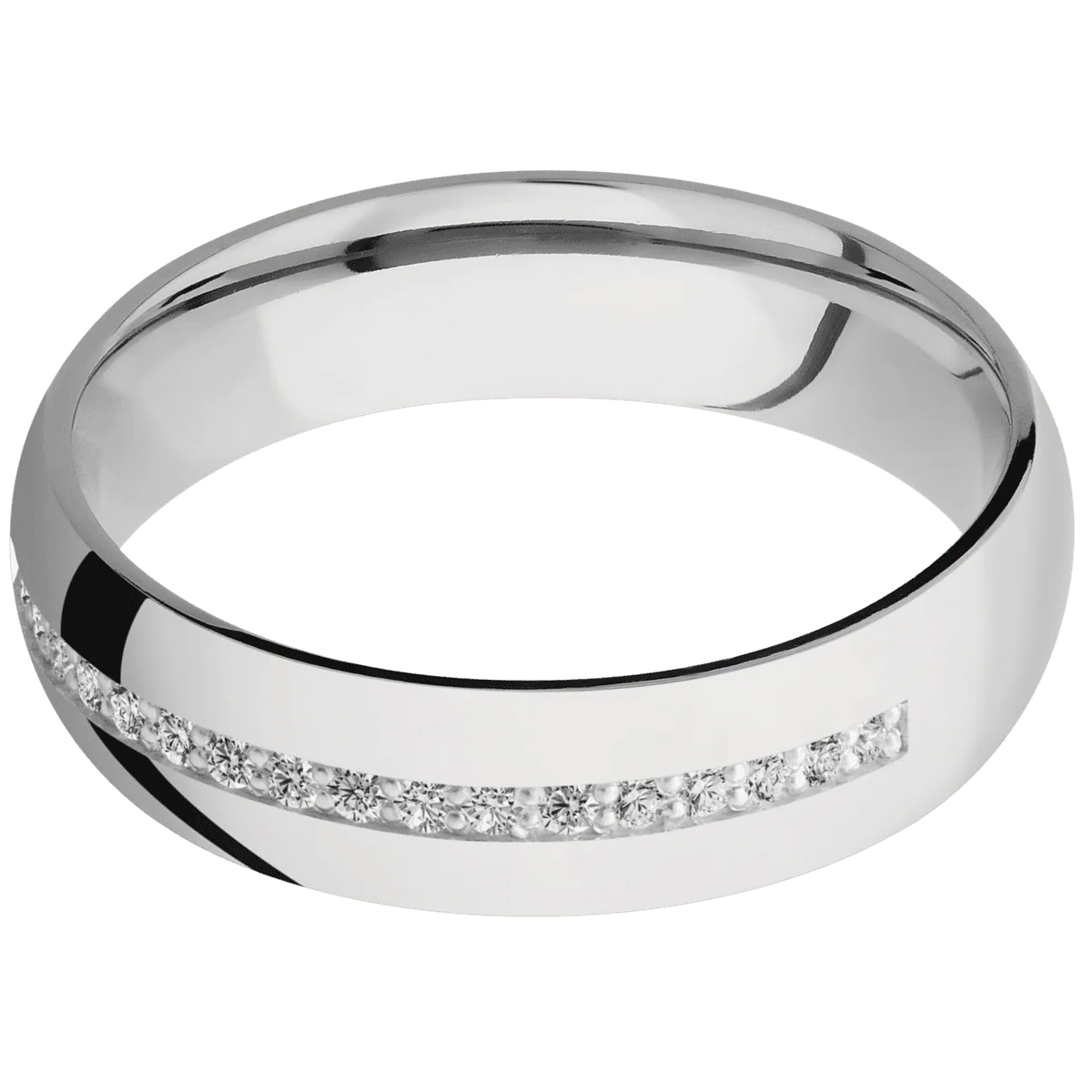 14K White Gold + Polish Finish - Image 3
