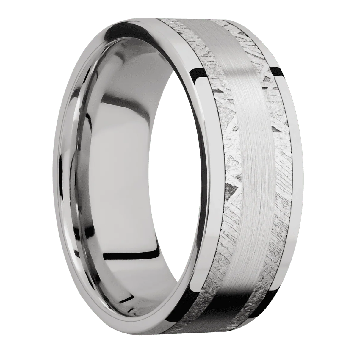 14K White Gold + Polish Finish + 10K White Gold