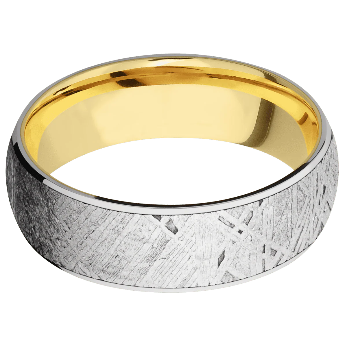 14K White Gold + Polish Finish + 10K Yellow Gold - Image 3