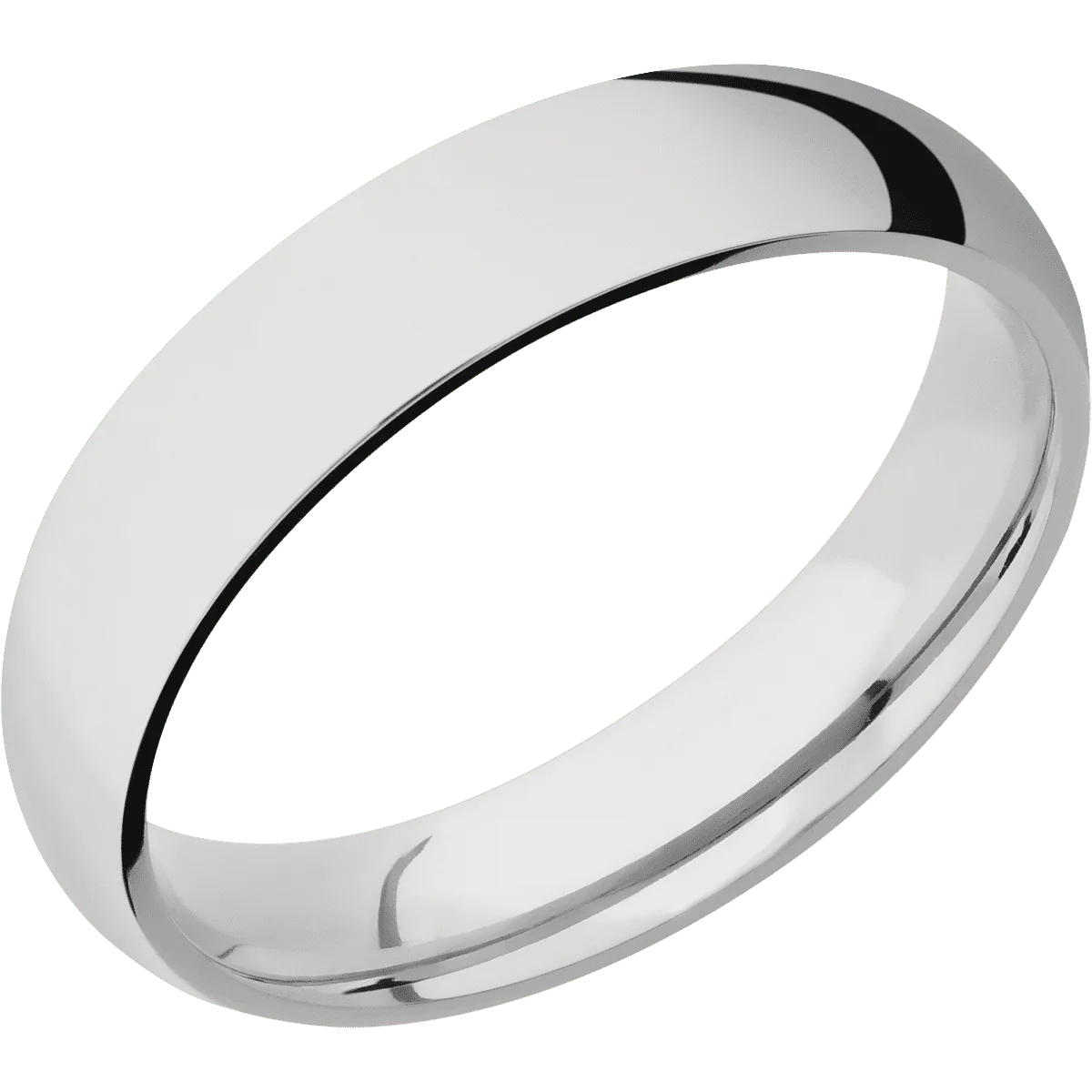 14K White Gold + Polish Finish - Image 2