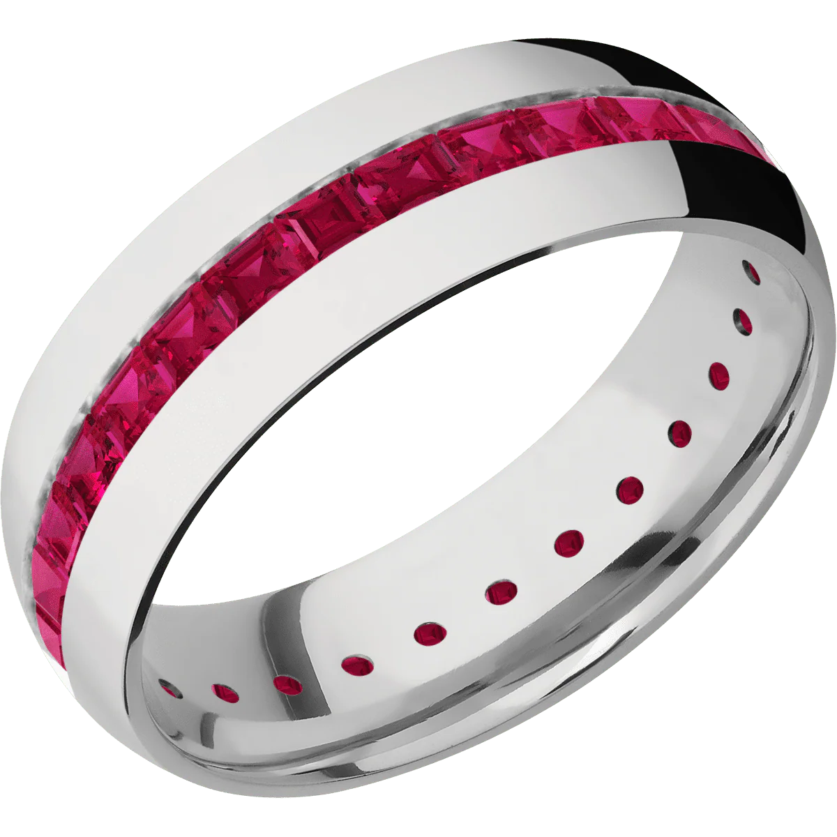 14K White Gold + Polish Finish - Image 2