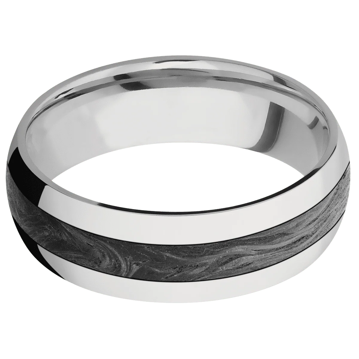 14K White Gold + Polish Finish - Image 3