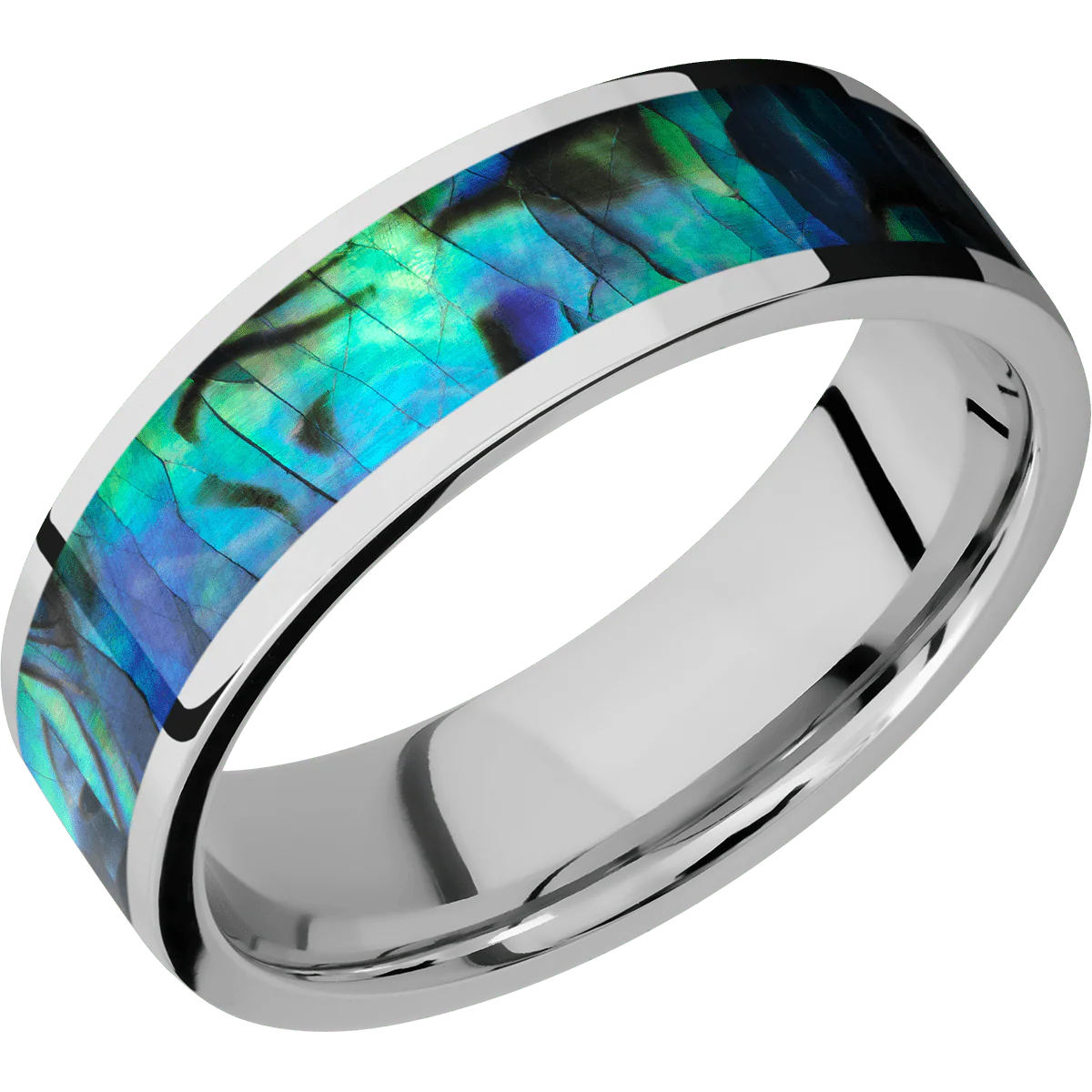 14K White Gold + Polish Finish - Image 2