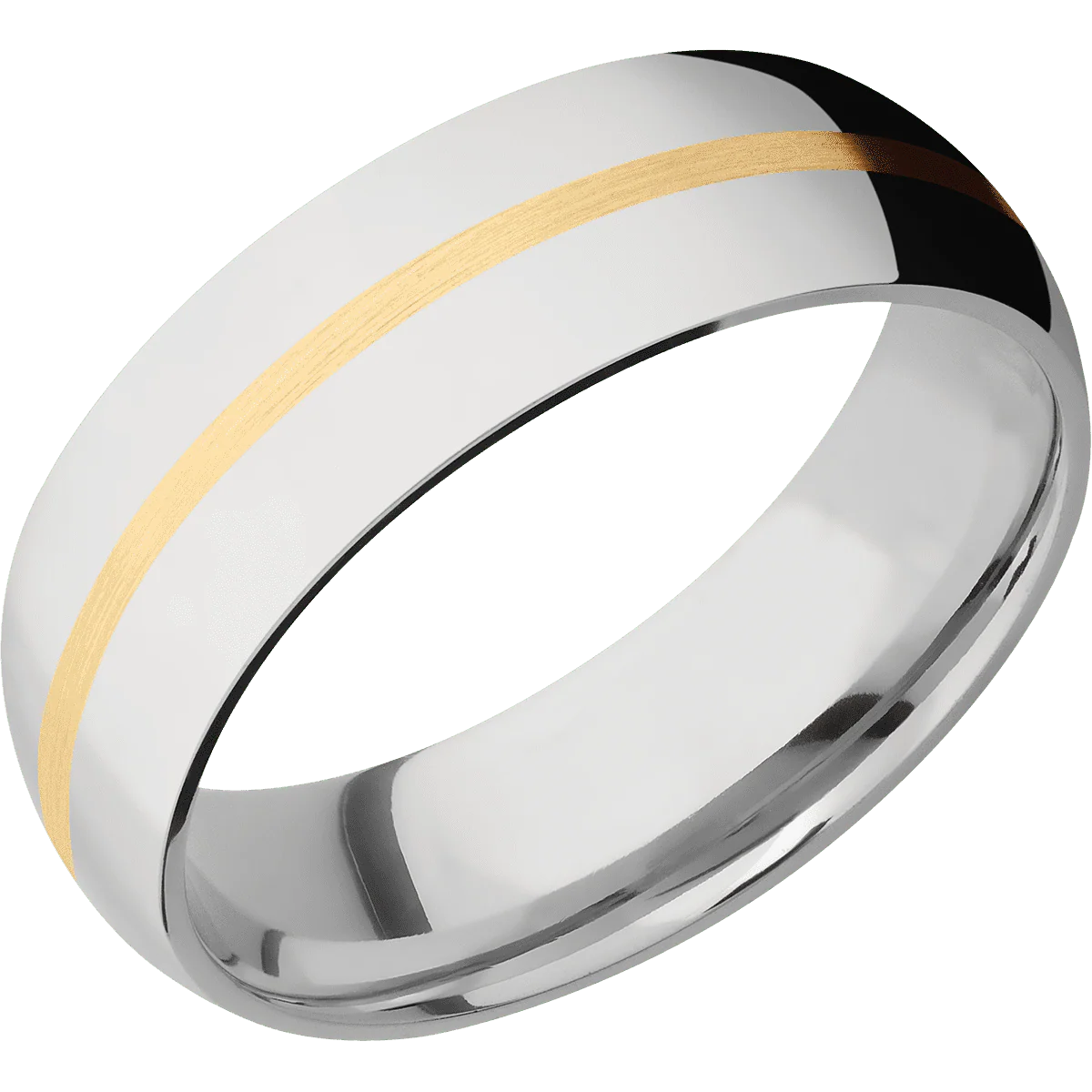 14K White Gold + Polish Finish - Image 2
