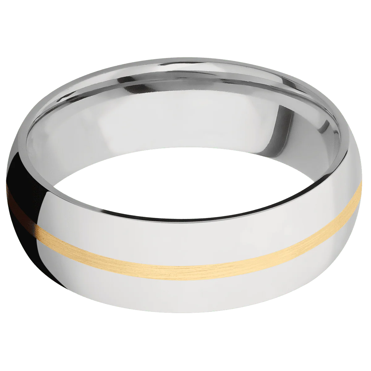 14K White Gold + Polish Finish - Image 3