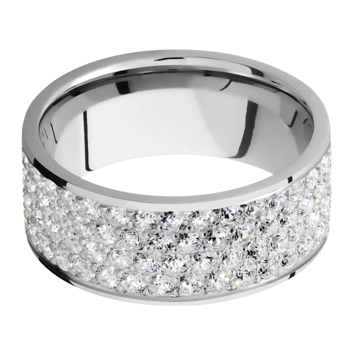 14K White Gold + Polish Finish - Image 3