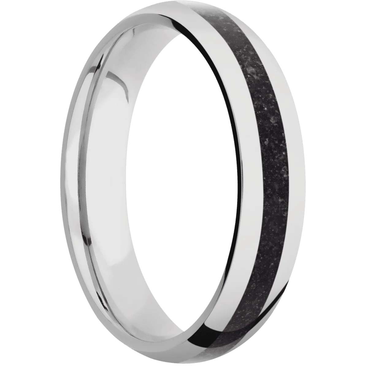 14K White Gold + Polish Finish