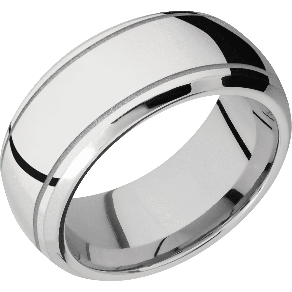 14K White Gold + Polish , Polish Finish - Image 2
