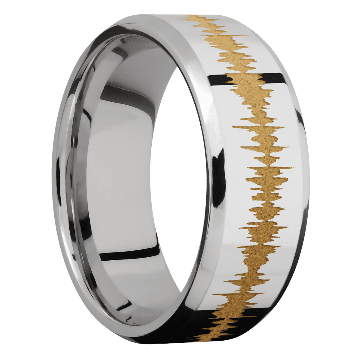 14K White Gold + Polish , Polish Finish