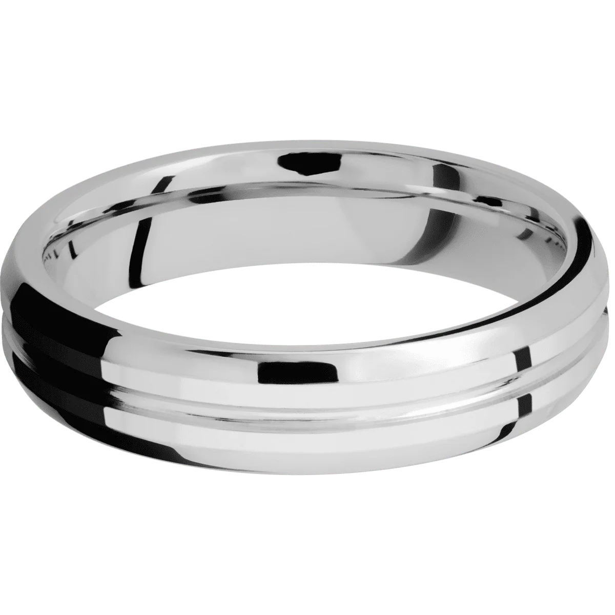 14K White Gold + Polish , Polish Finish - Image 3