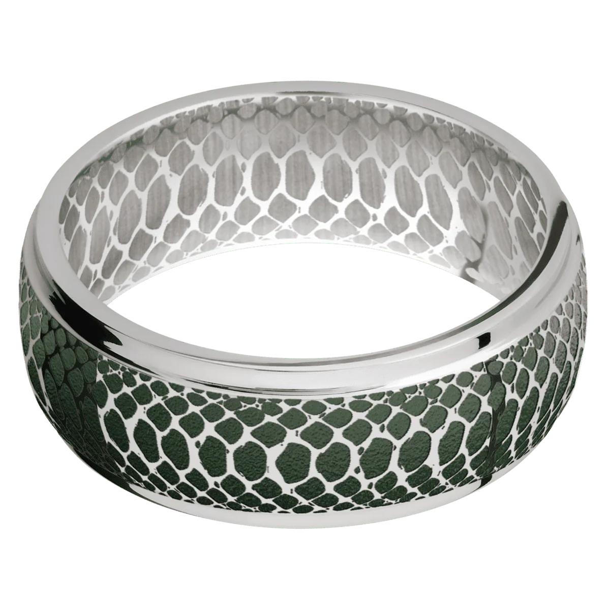 14K White Gold + Polish , Polish Finish - Image 3