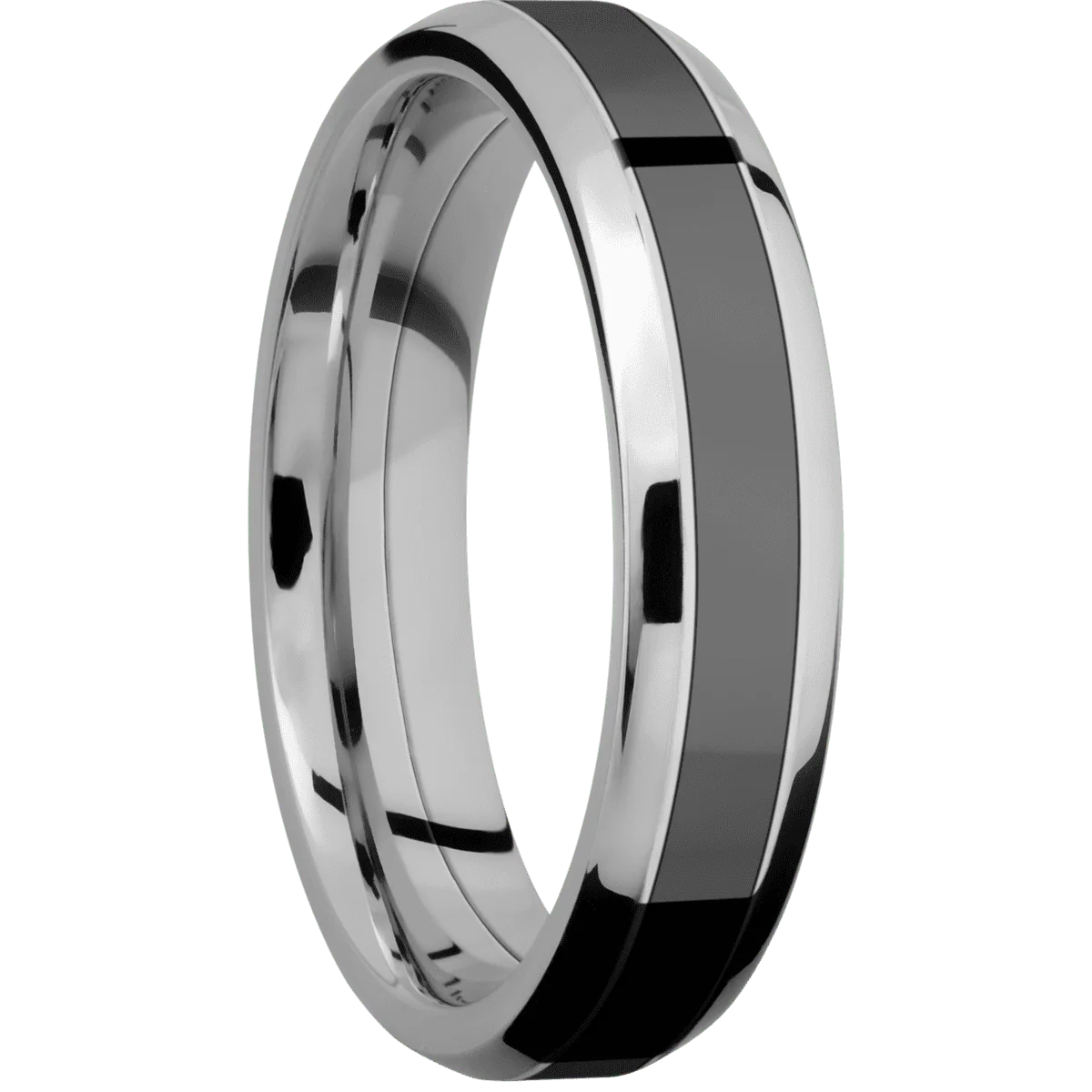14K White Gold + Polish , Polish Finish