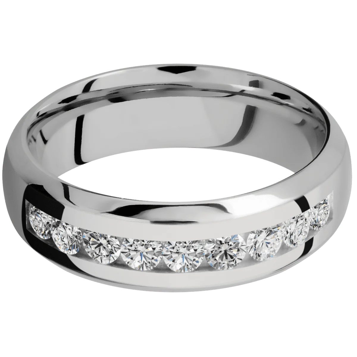 14K White Gold + Polish , Polish Finish - Image 3