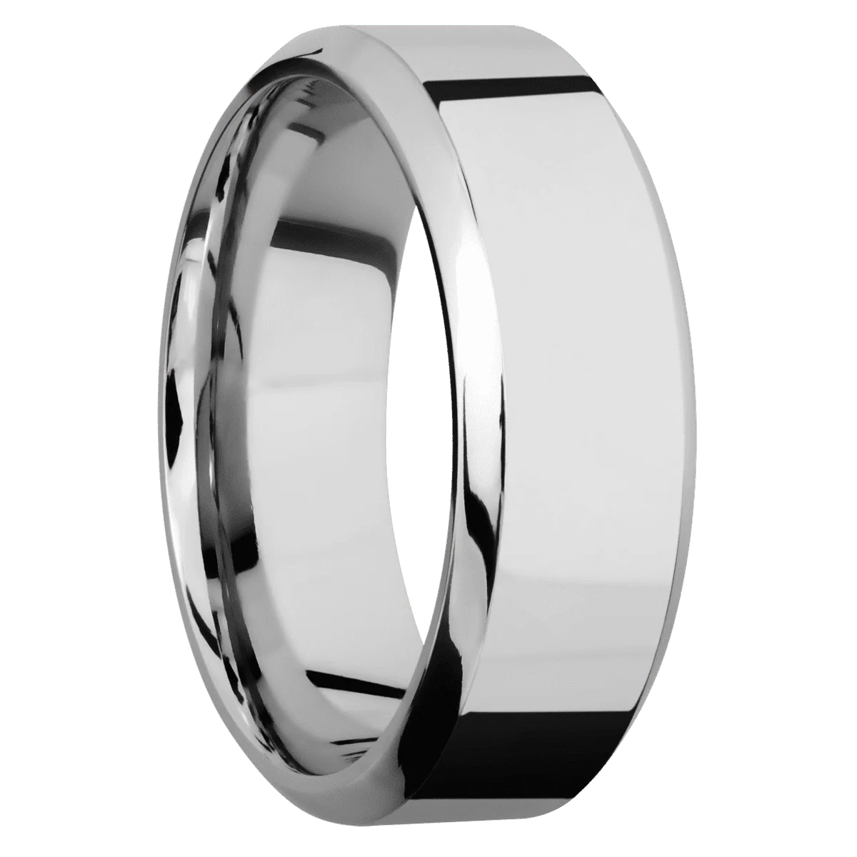 14K White Gold + Polish , Polish Finish