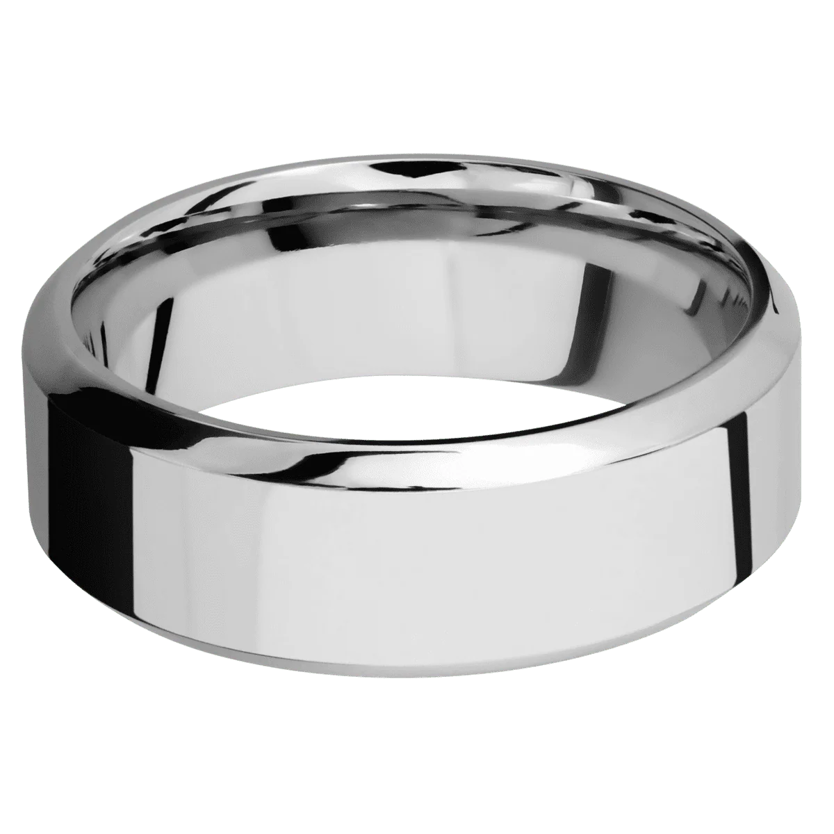 14K White Gold + Polish , Polish Finish - Image 3