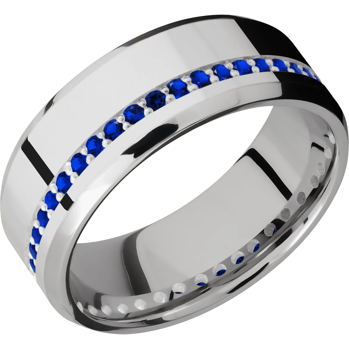 14K White Gold + Polish , Polish Finish - Image 2