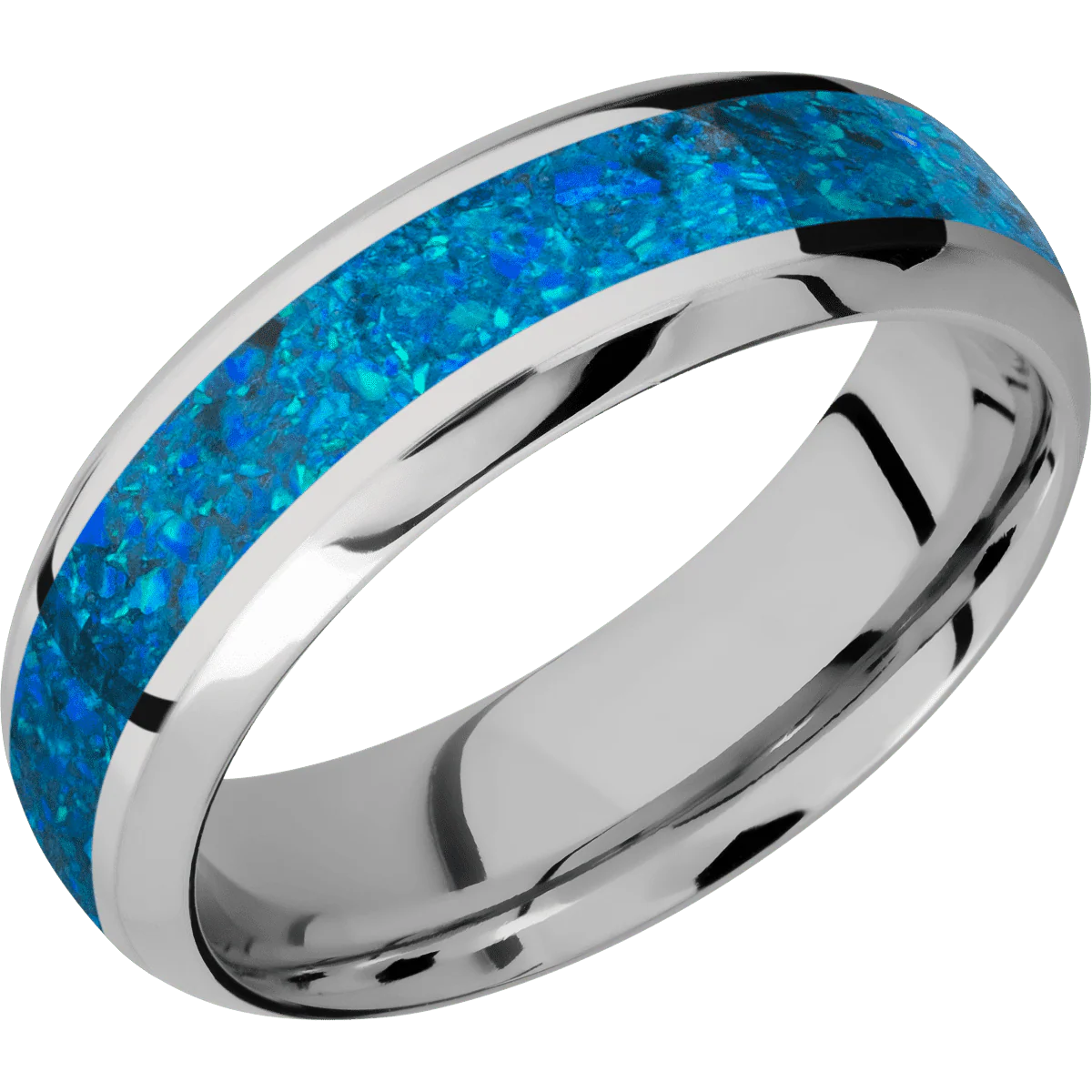 14K White Gold + Polish , Polish Finish - Image 2