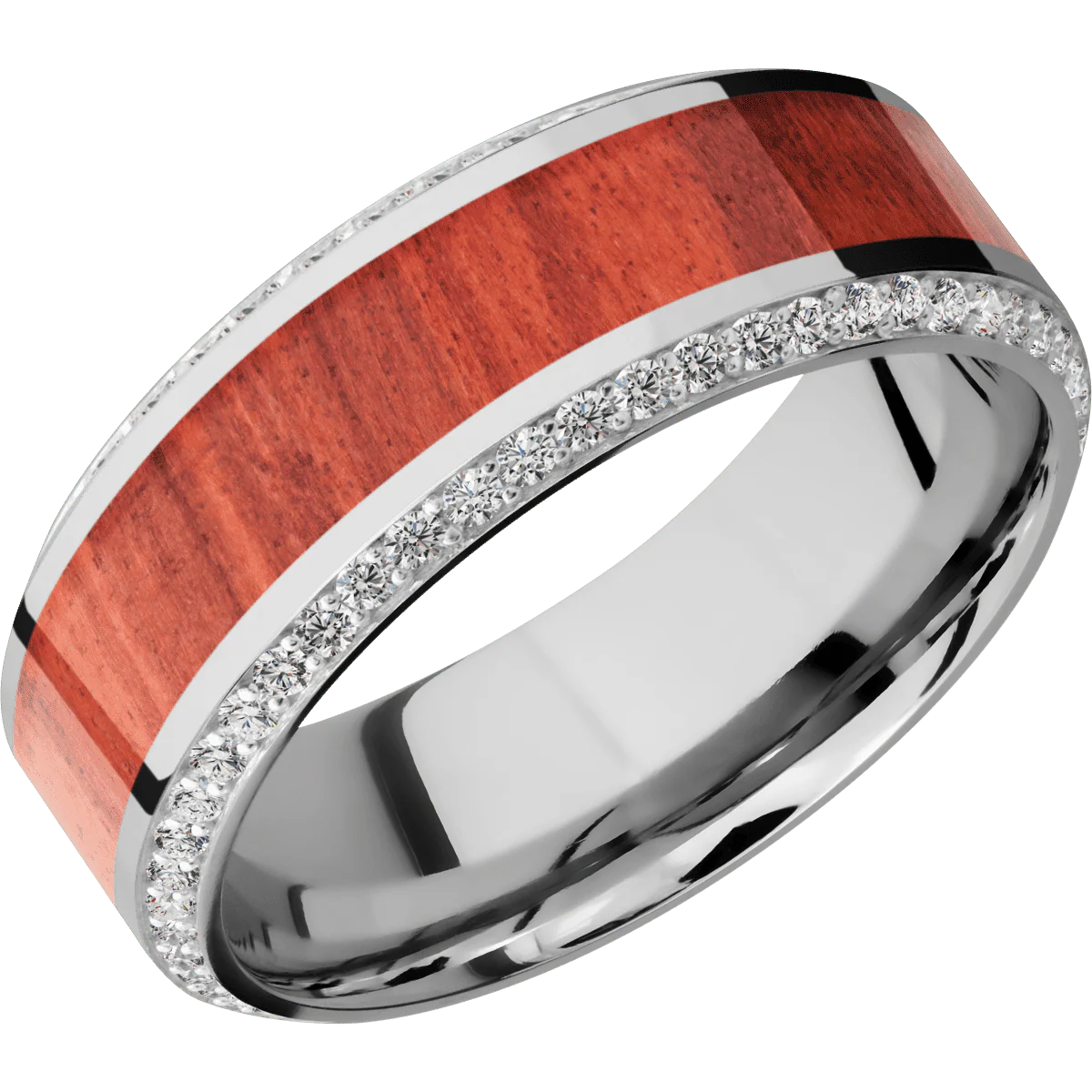 14K White Gold + Polish , Polish Finish - Image 2