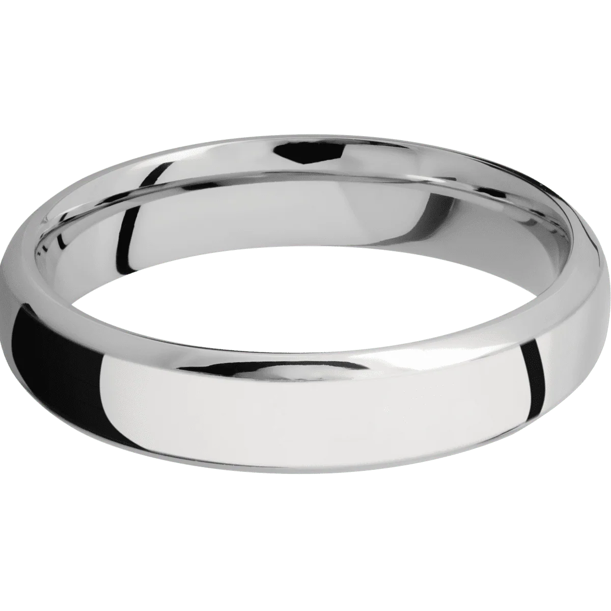 14K White Gold + Polish , Polish Finish - Image 3