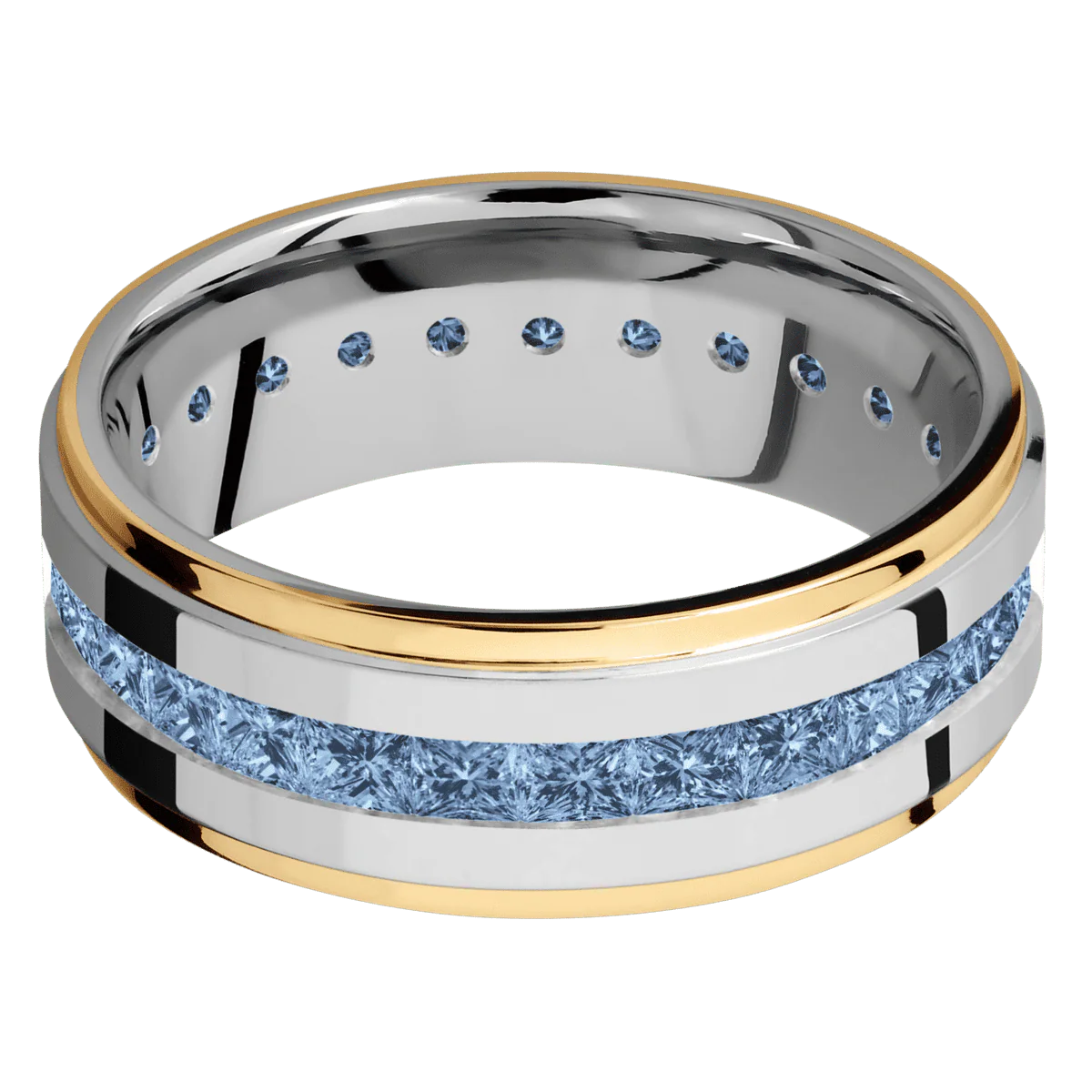 14K White Gold + Polish , Polish Finish - Image 3