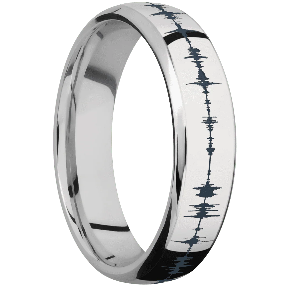 14K White Gold + Polish , Polish Finish