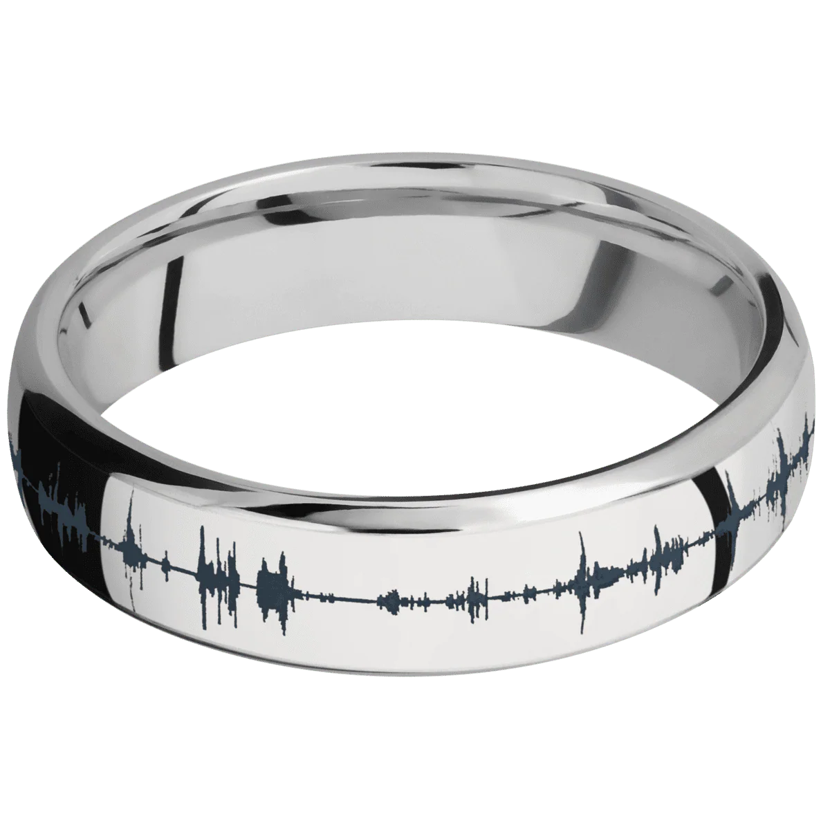 14K White Gold + Polish , Polish Finish - Image 3