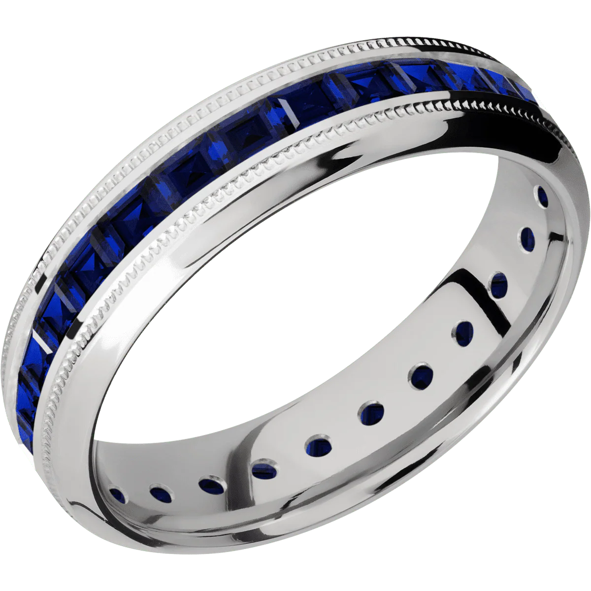 14K White Gold + Polish , Polish Finish - Image 2