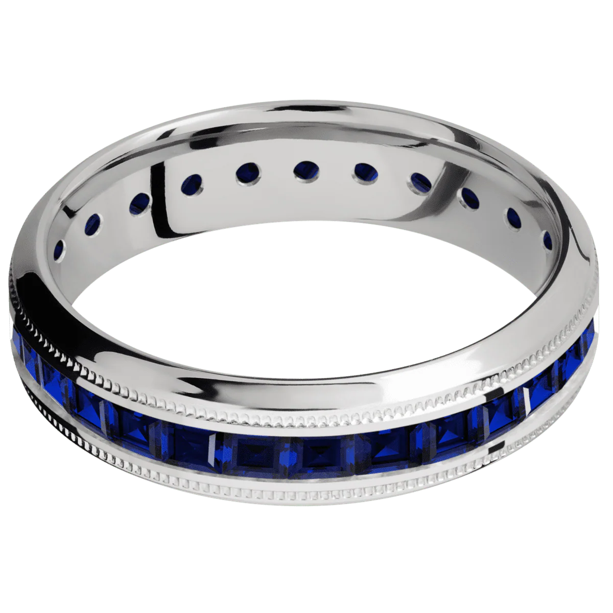 14K White Gold + Polish , Polish Finish - Image 3