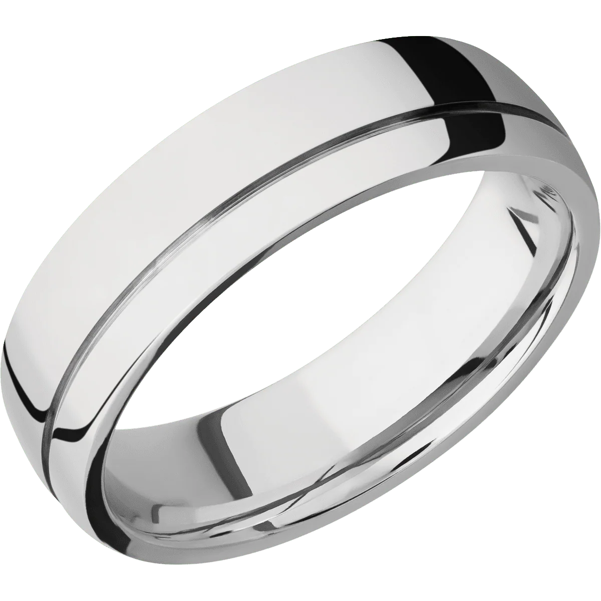 14K White Gold + Polish , Polish Finish - Image 2