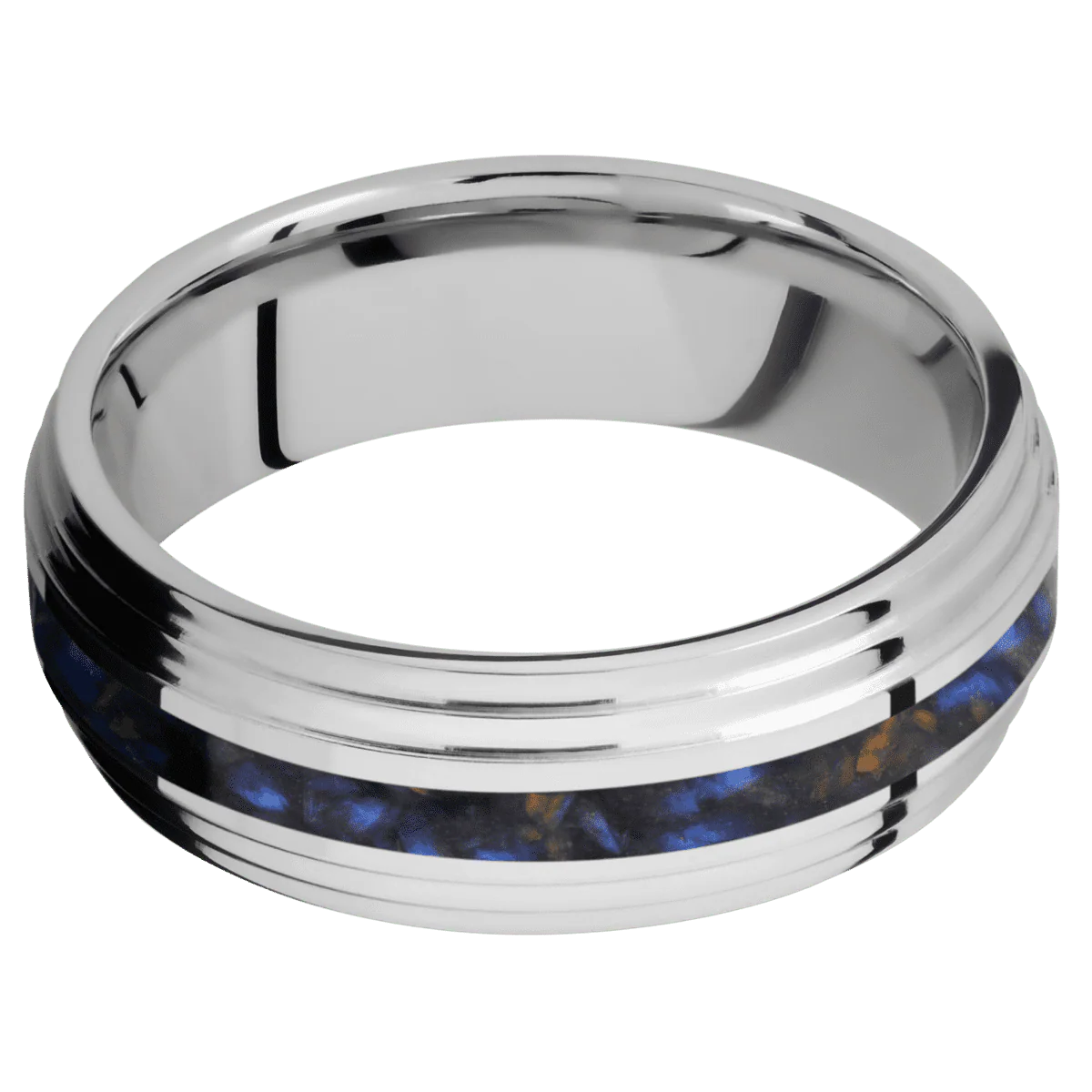 14K White Gold + Polish , Polish Finish - Image 3