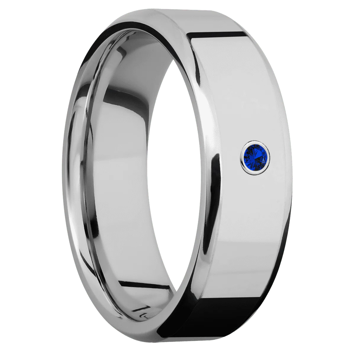 14K White Gold + Polish , Polish Finish
