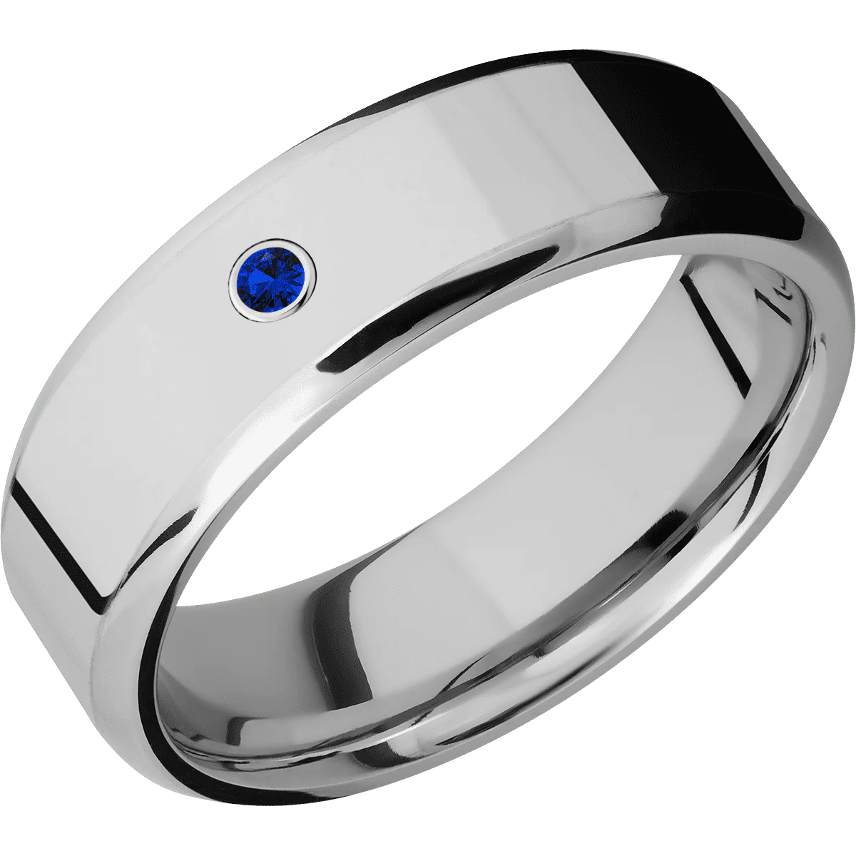 14K White Gold + Polish , Polish Finish - Image 2