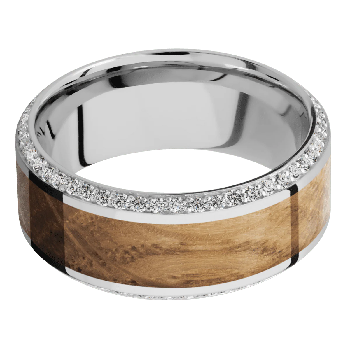 14K White Gold + Polish , Polish Finish - Image 3