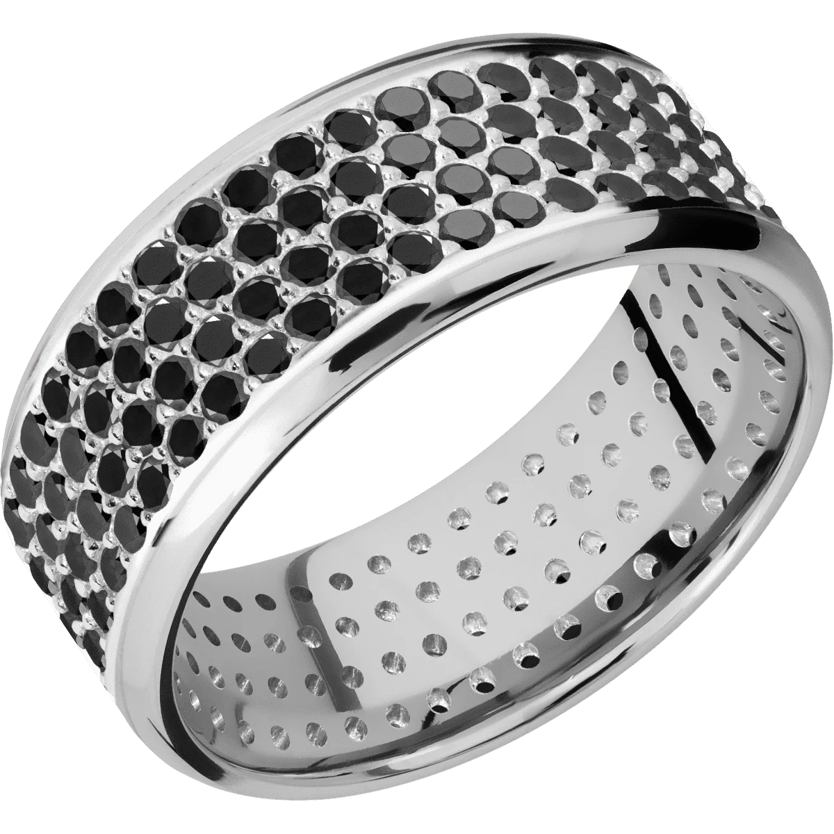 14K White Gold + Polish , Polish Finish - Image 2