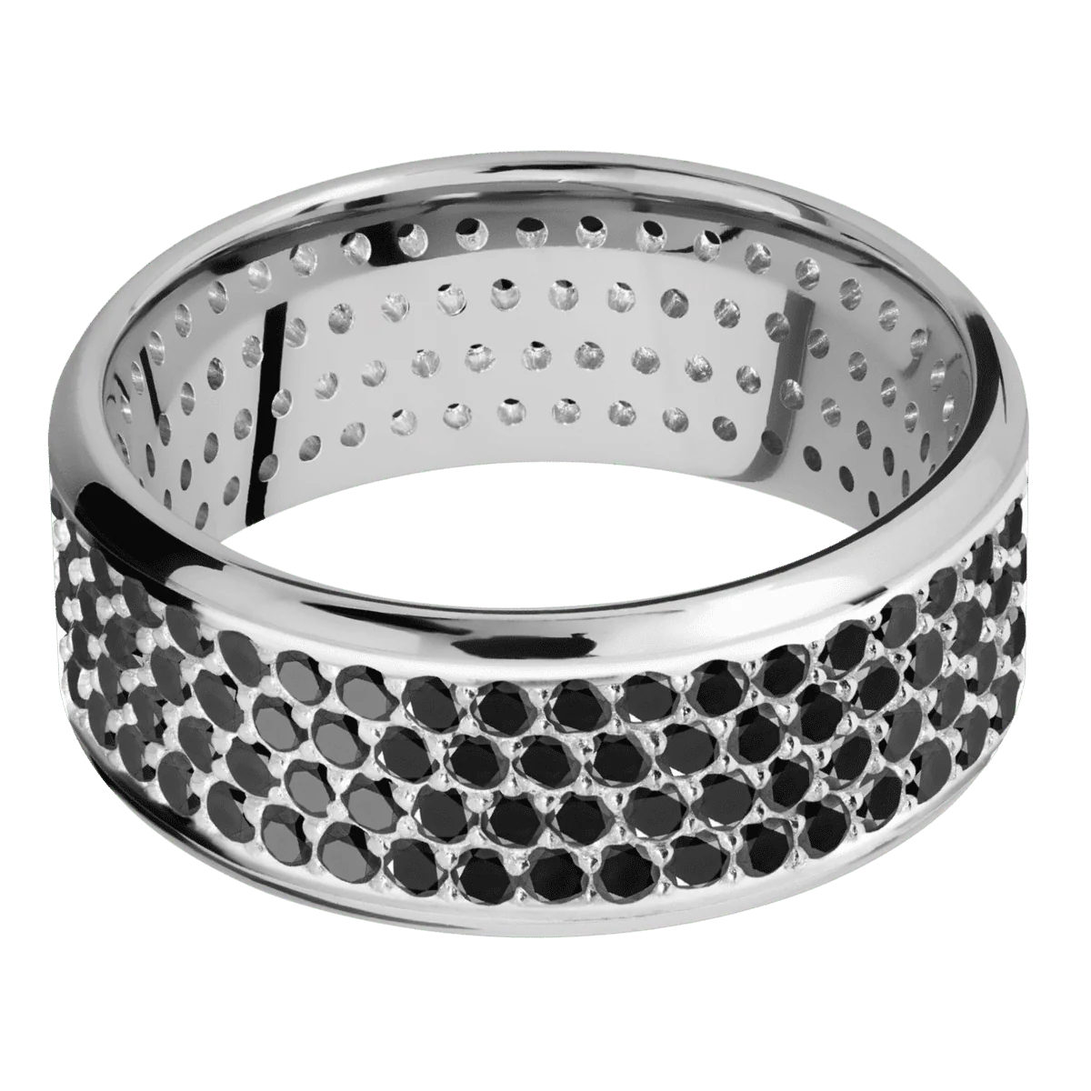 14K White Gold + Polish , Polish Finish - Image 3