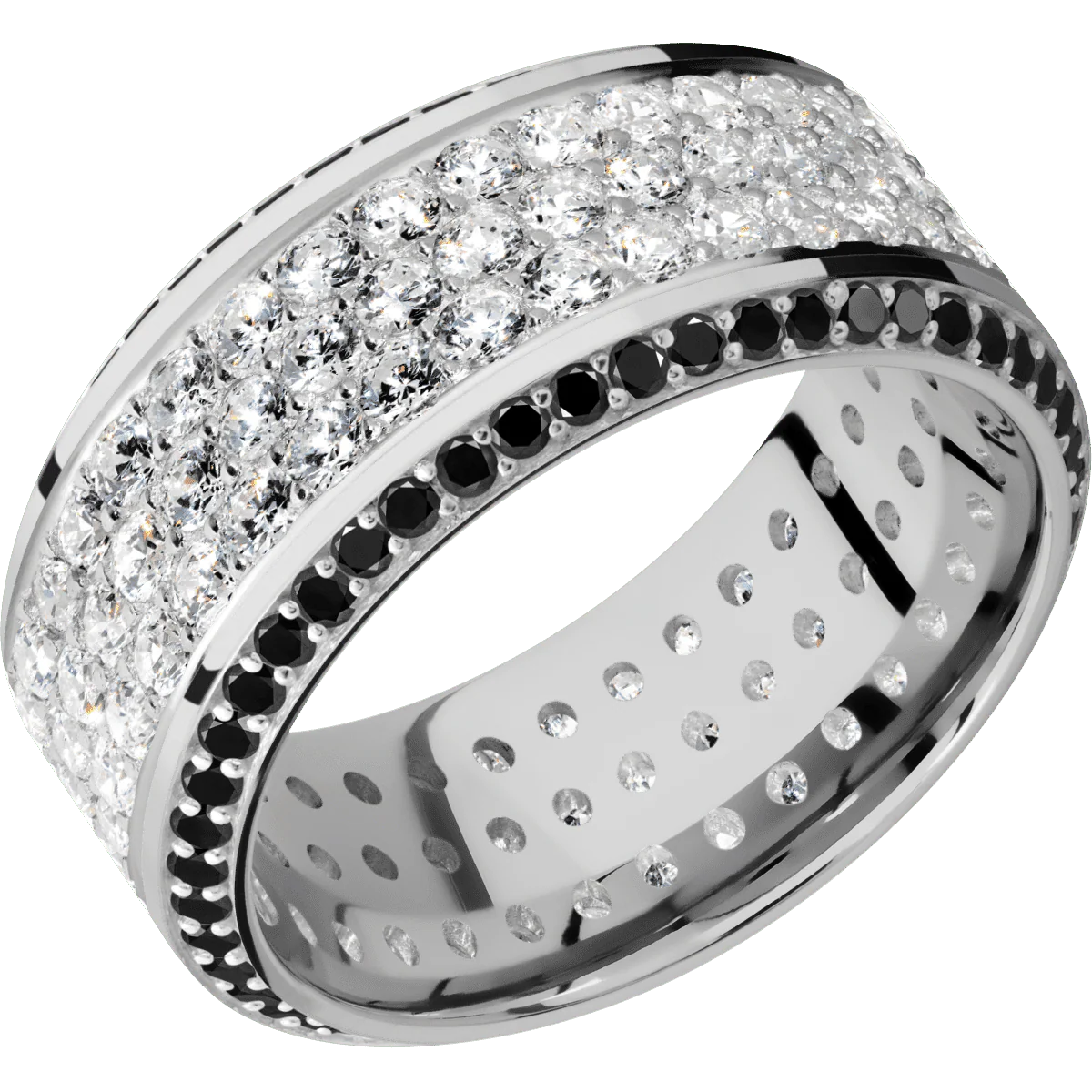 14K White Gold + Polish , Polish Finish - Image 2