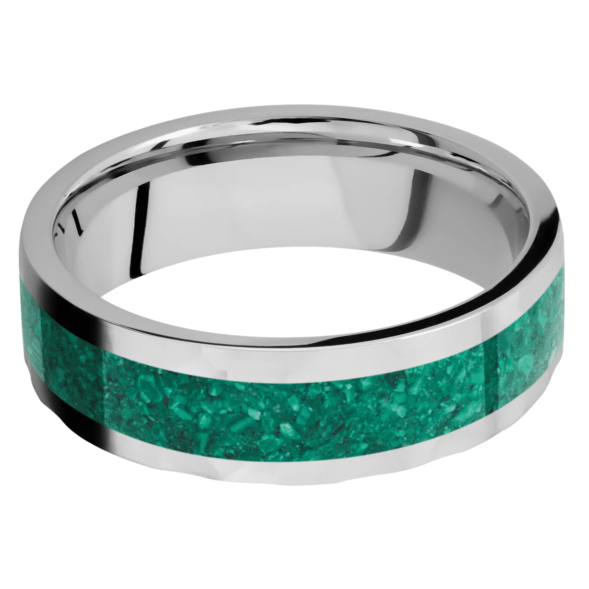 14K White Gold + Rockpolish Finish - Image 3